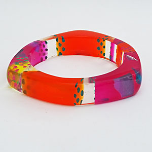 Pink/OrangePurple Bangle