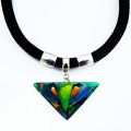 Triangle Necklet on Rope